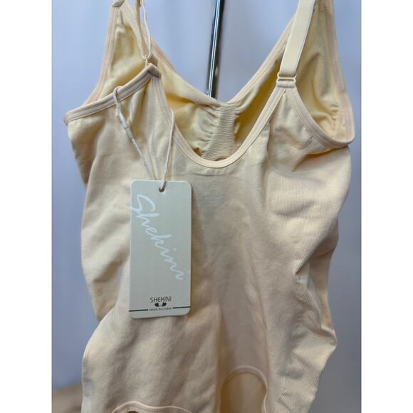 NWT - Seamless Thong Bodysuit with Adjustable Straps – Nude – Size L/XL - Picture 8 of 13